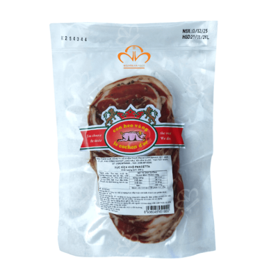 XÚC XÍCH KHÔ PANCETTA CẮT LÁT - PANCETTA (DRY PORK BELLY)