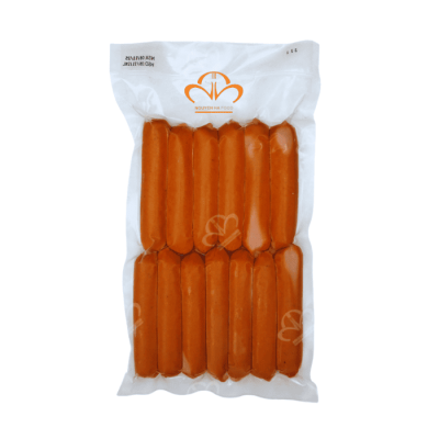 XÚC XÍCH HEO XÔNG KHÓI FRANKFURTER 40GR (GÓI 500GR -  13 CÂY/1 GÓI) - FRANKFURTER SAUSAGE