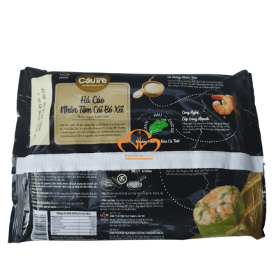 Há Cảo Tôm Cải Bó Xôi Cầu Tre (300gram/12viên, 24Gói/Thùng)