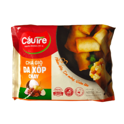 Chả Giò Da Xốp Nhân Chay Cầu Tre