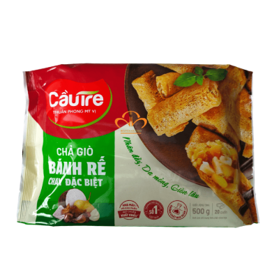 Chả Giò Rế Chay Đặc Biệt (500gr/Gói, 12 Gói/Thùng)