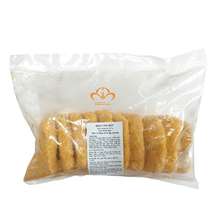 Bánh Thịt Heo Tẩm Bột Xù