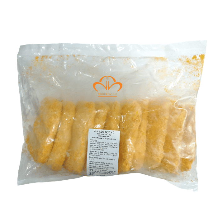 Bánh Thịt Gà Tẩm Bột Xù