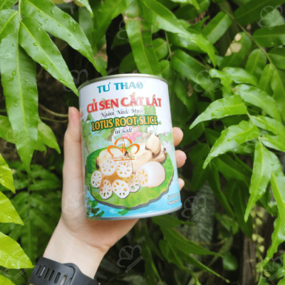 Củ Sen Cắt Lát Đóng Hộp