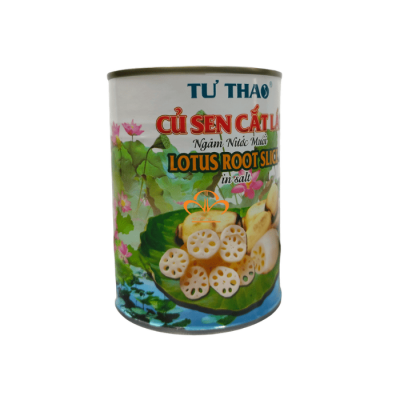 Củ Sen Cắt Lát Đóng Hộp