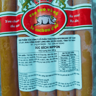 Xúc Xích Đức Xông Khói 100Gr