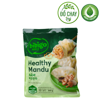 Bánh Xếp Mandu Hàn Quốc Healthy Nhân Nấm
