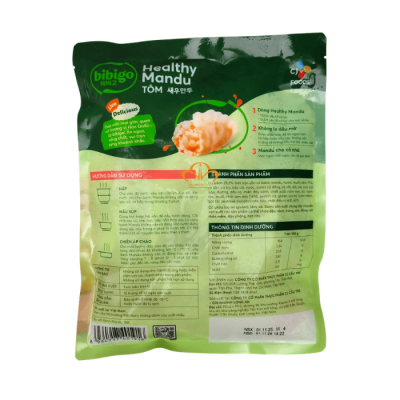 Bánh Xếp Mandu Hàn Quốc Healthy Nhân Tôm 