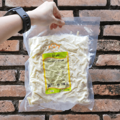 Phô Mai Cheddar Zelachi Bào Sợi