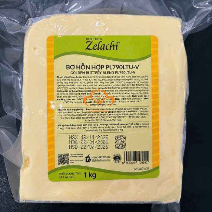 Bơ Hỗn Hợp Zelachi