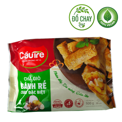 Chả Giò Rế Chay Đặc Biệt (500gr/Gói, 12 Gói/Thùng)