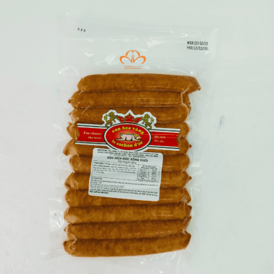 Xúc Xích Đức Xông Khói 12cm - Smoked German Sausage