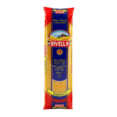 MÌ Ý SPAGHETTINI DIVELLA SỐ 9 - 5OO GRAM