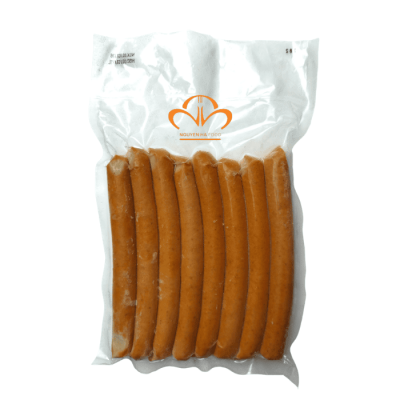 XÚC XÍCH HOTDOG GÀ (GÓI 500GR - 8 CÂY / 1 GÓI ) - FRANKFUTER CHICKEN SAUSAGE 