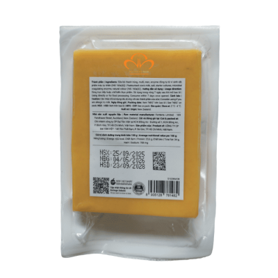 Phô Mai Cheddar Màu - Yellow Cheddar Cheese