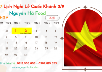 Lịch Nghỉ Lễ Quốc Khánh Ngày 02 Tháng 09 Năm 2026