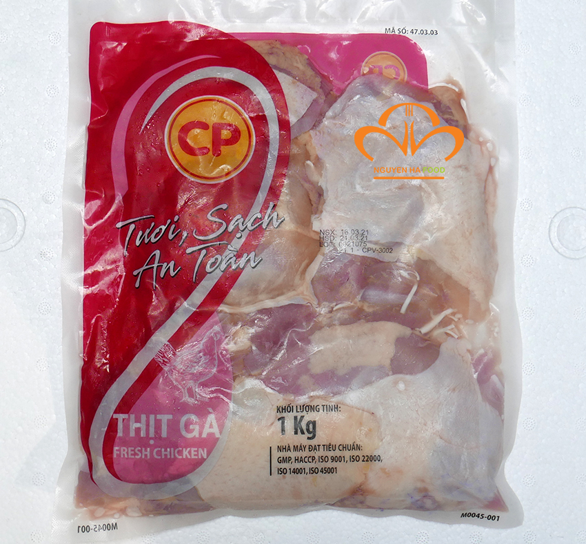 Đùi gà rút xương CP gói 1kg