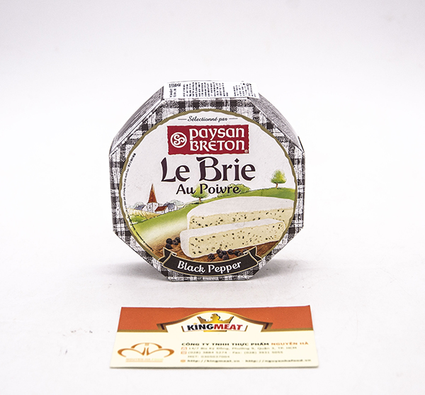 PHÔ MAI BRIE TIÊU ĐEN PB 125G - PAYSAN BRETON - GÓI 125G | Nguyên Hà ...
