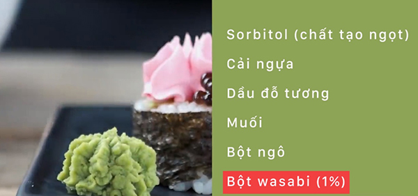 wasabi thong thuong